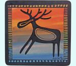 Trivet, reindeer