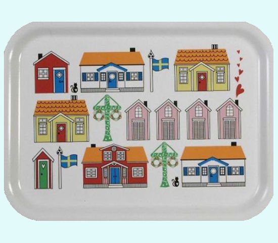 Tray S, Swedish houses