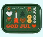 Tray S, God Jul green