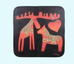 Trivet, Dala Moose & Horse