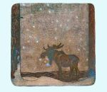 Trivet, J. Bauer moose