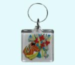 Keyring, Dalahorse/ flowers