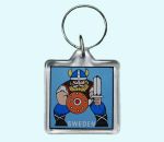 Keyring, Viking w/ sword