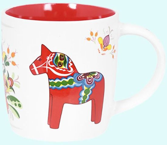 Mug, Dalahorse kurbits