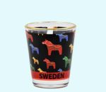 Shot glass, Dalahorses