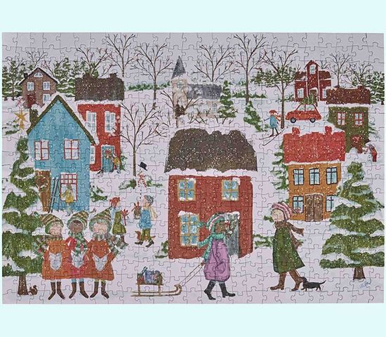 Puzzle 500 pcs, winter