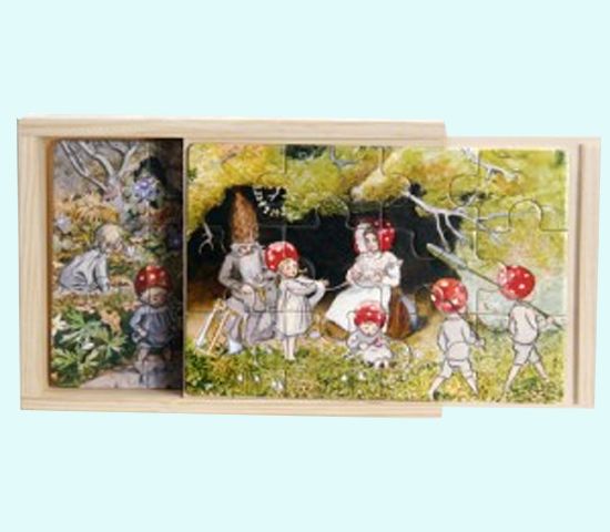 Wood puzzle, Children of the forest