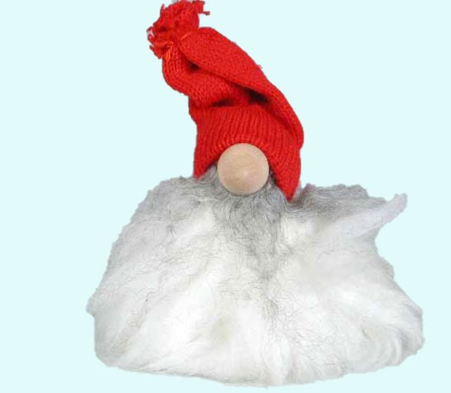 Tomte fur ball w/ nose