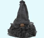 Tomte w/ grey fur & grey hat M