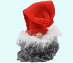 Tomte w/ fur, eyes & red hat