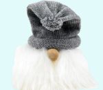 Tomte w/ beard, nose & grey hat