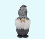 Tomte w/ beard, grey w/ grey hat