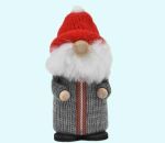 Tomte w/ beard M, grey / red