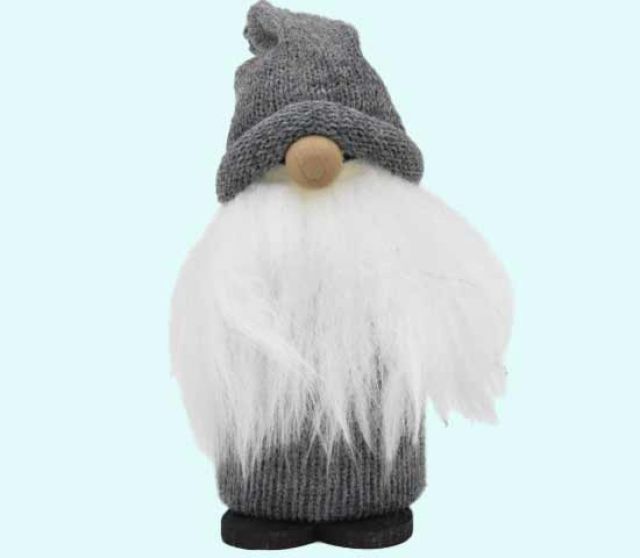 Tomte w/ beard L, grey