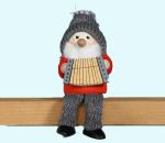 Tomte sitting w/ accordion