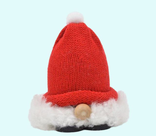 Tomte w/ nose & red hat L