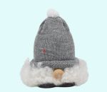 Tomte w/ nose & grey hat L