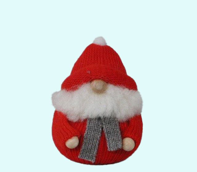 Tomte chubby w/ nose M, red