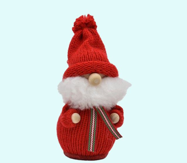 Tomte w/scarf, red M