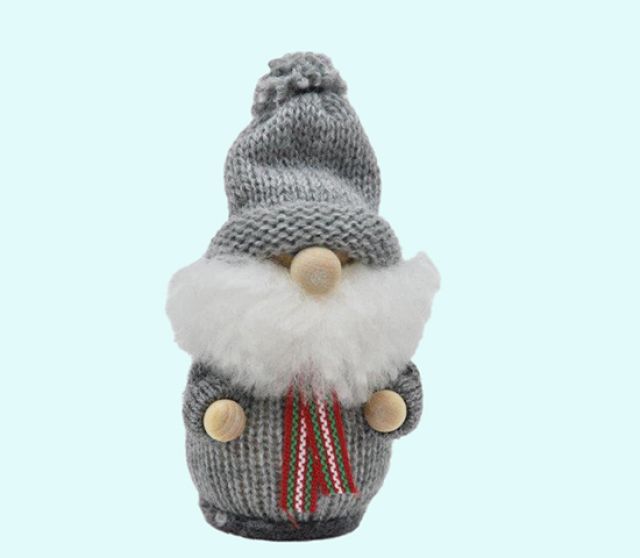 Tomte w/scarf, grey S