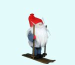 Tomte skier, grey