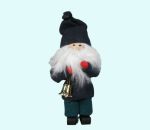 Tomte w/ bell, black