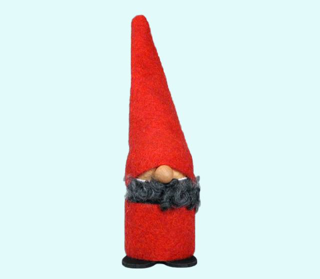 Tomte w/ tall red hat L