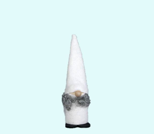 Tomte w/ tall white hat M