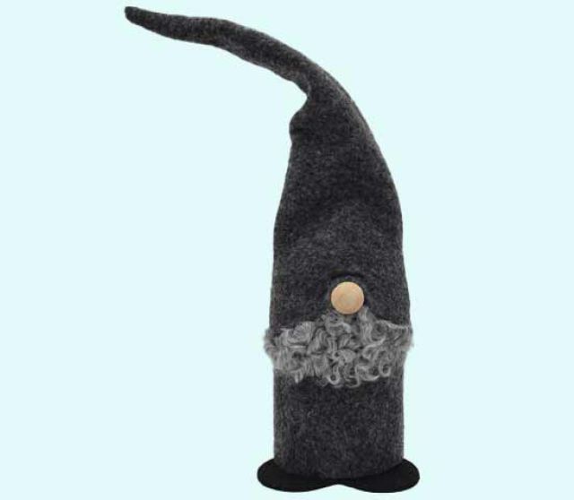 Tomte w/ tall grey hat XL