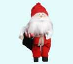 Tomte w/ bag, red / white L