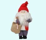 Tomte w/ red vest & sack