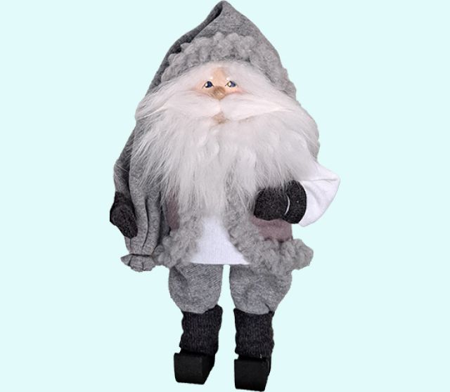 Tomte grey/white L