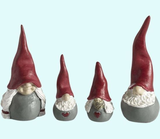 Tomte friends, 1 1/2 - 2 3/4"