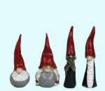 Tomte family Andersson, 2 1/2", set of 4