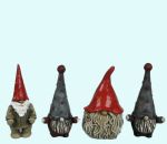 Tomte family Johansson, 2 1/4", set of 4