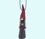 Tomtemor w/ long braids ornament