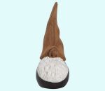 Tomte w/tall hat 10 1/2", wood, black