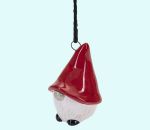 Tomte dwarf ornament w/ red hat