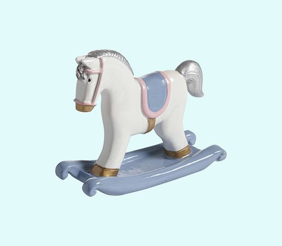 Rockinghorse, pasel blue