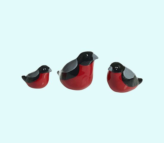 Bullfinch group, set of 3