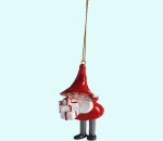 Tomte w/package ornament