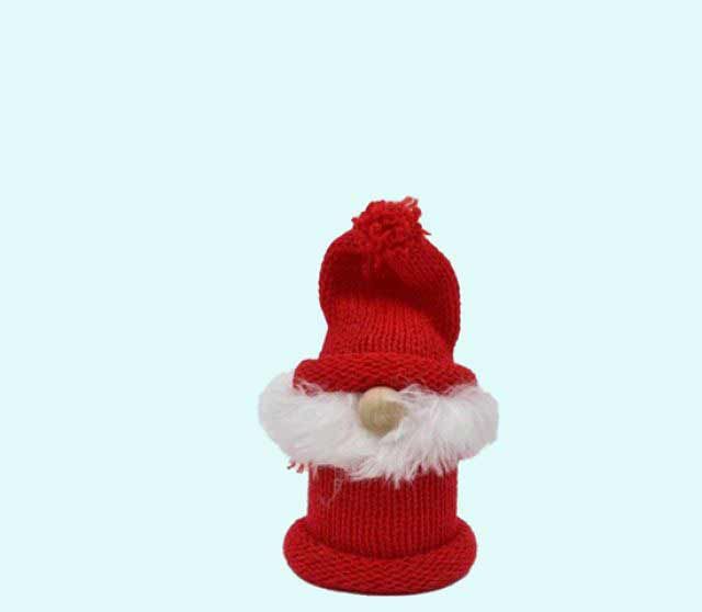 Tomte w/ beard & big nose S, red