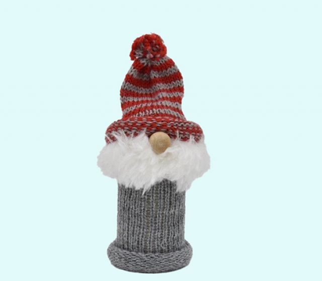 Tomte w/ beard & big nose M, striped hat