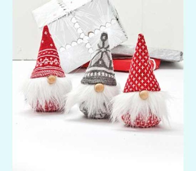 Tomte red/grey 4", asst