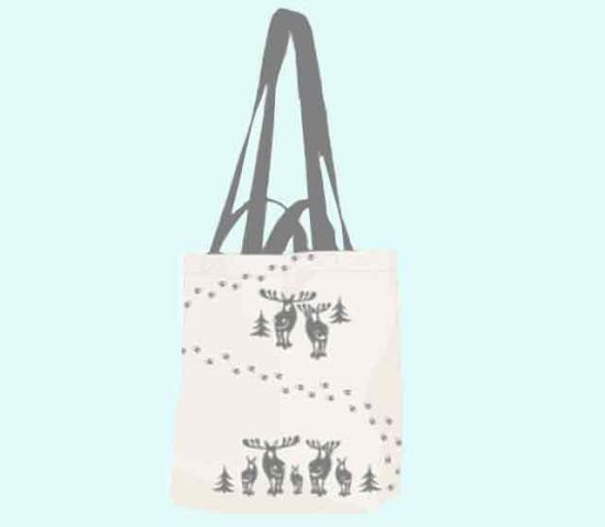 Totebag, Moose tracks