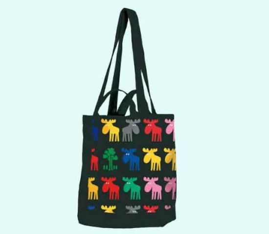 Totebag, moose in color