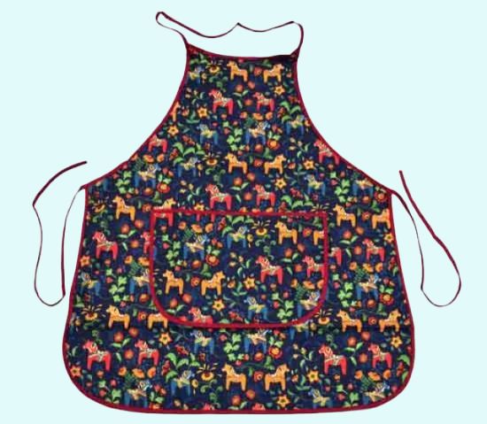 Apron, Dala multi S, blue