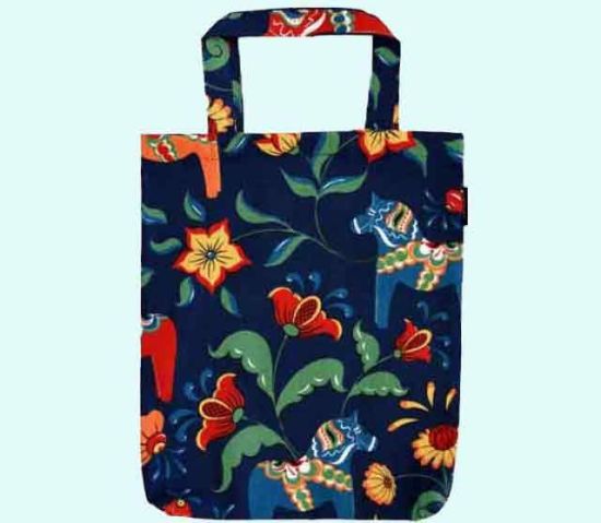 Tote bag, Dala multi L, blue