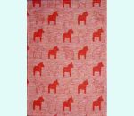 Towel 14" x 20", Dalahorse red