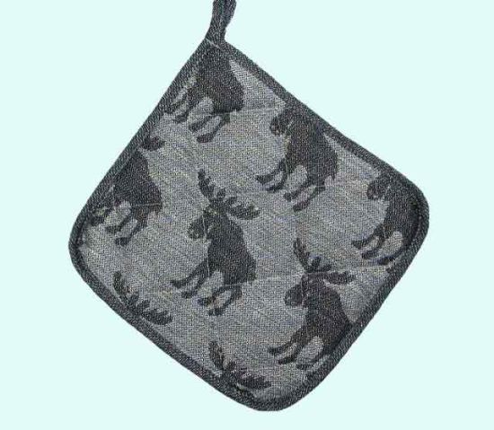 Potholder, moose black